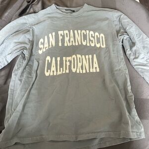 Brandy Melville green long sleeve